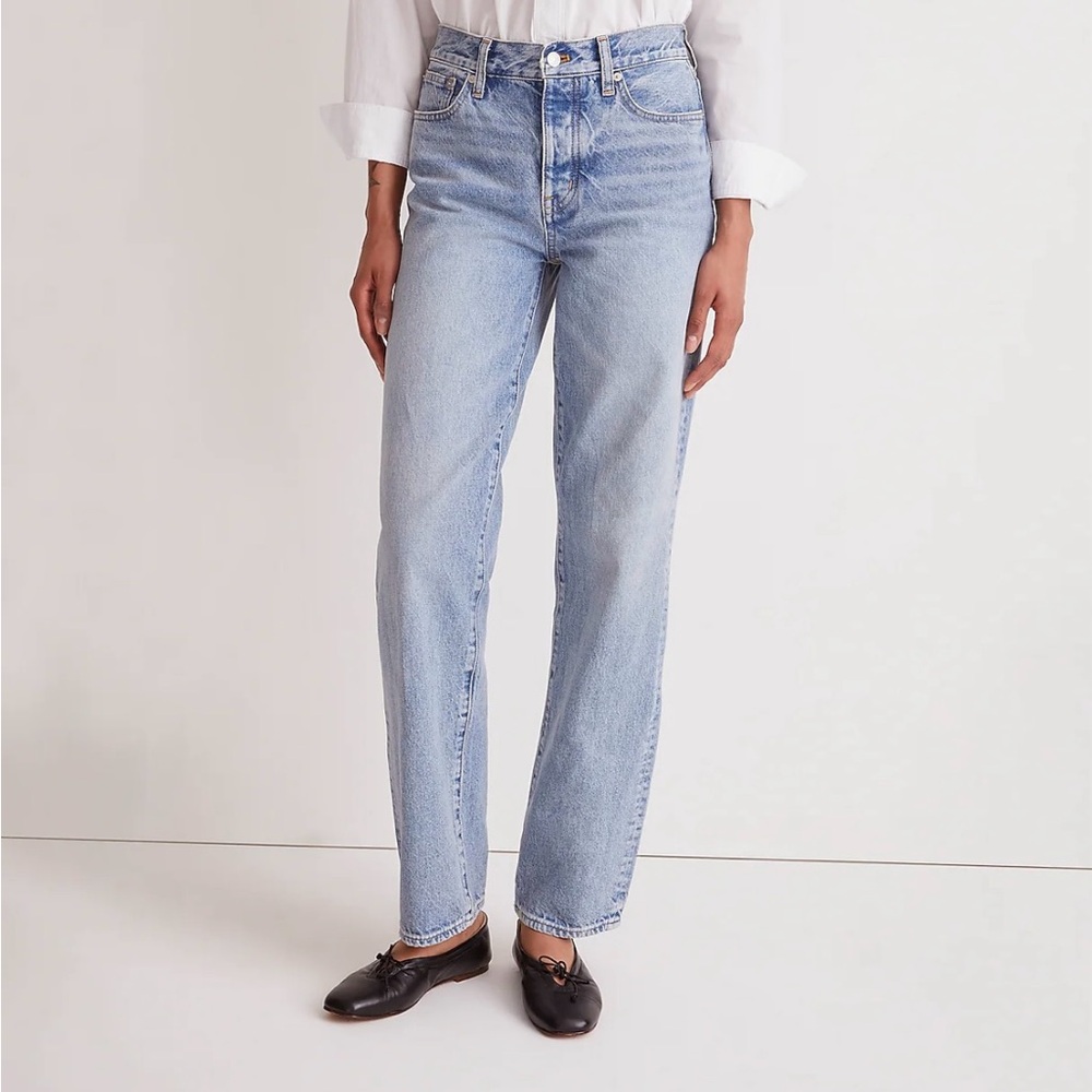 MADEWELL | LOW SLUNG STRAIGHT JEANS